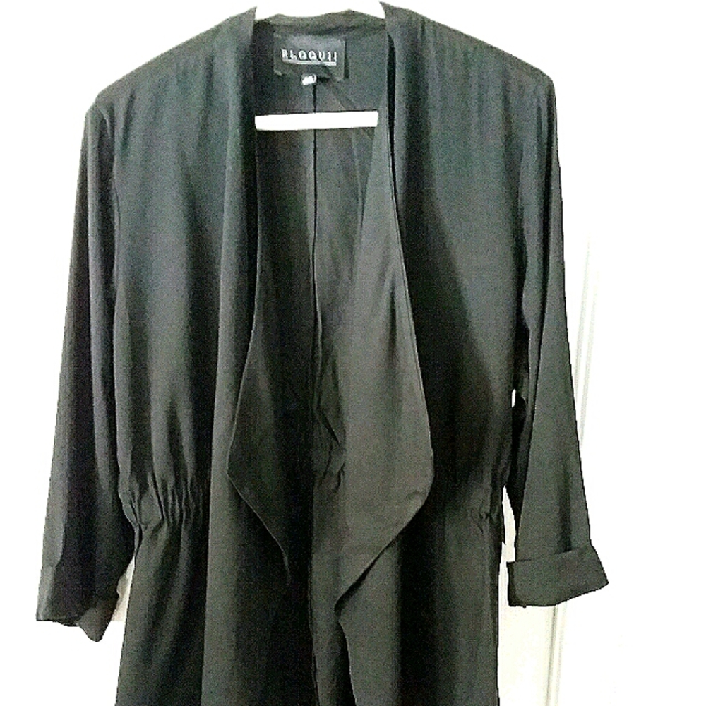 Eloquii Drape Front Jacket
